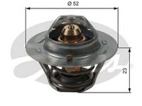 Termostat lichid racire FORD TRANSIT bus FD FB FS FZ FC GATES TH14088G1