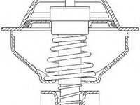 Termostat lichid racire GINAF C-Series WAHLER 41028981D