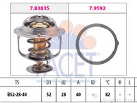 Termostat,lichid racire MAZDA 6 (GH) (2007 - 2016) FACET 7.8383