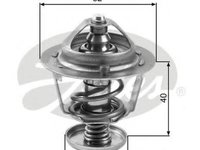 Termostat,lichid racire MAZDA EUNOS 500 (CA), MAZDA MILLENIA (TA), MAZDA FAMILIA V (BA) - GATES TH24782G1