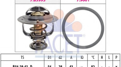 Termostat,lichid racire MITSUBISHI GALANT Mk 