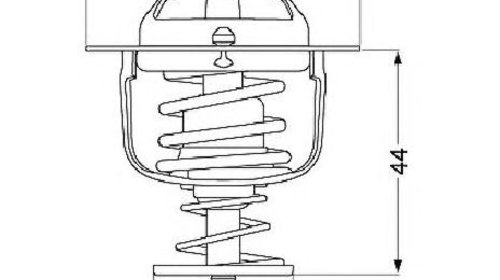 Termostat, lichid racire MITSUBISHI PAJERO PI