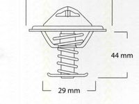 Termostat lichid racire NISSAN MURANO Z51 TRISCAN 86207482