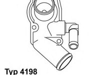 Termostat,lichid racire OPEL ASTRA G hatchback (F48_, F08_), OPEL ASTRA G combi (F35_), OPEL ASTRA G limuzina (F69_) - WAHLER 4198.92D