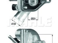 Termostat lichid racire OPEL ASTRA G hatchback F48 F08 BEHR TI592