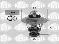 Termostat,lichid racire OPEL MERIVA, OPEL ASTRA H (L48), OPEL ASTRA H combi (L35) - SASIC 3306078