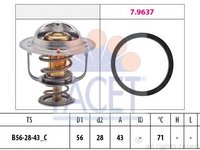 Termostat,lichid racire OPEL MOVANO caroserie (F9) (1999 - 2010) FACET 7.8650 piesa NOUA