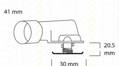 Termostat lichid racire OPEL VECTRA B hatchba