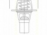 Termostat,lichid racire RENAULT EXTRA caroserie (F40_, G40_), RENAULT CLIO (B/C57_, 5/357_), RENAULT ESPACE (J11_) - TRISCAN 8620 13091