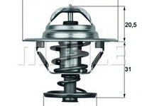 Termostat lichid racire SAAB 9-5 (YS3E) - OEM - MAHLE ORIGINAL: TX1088D|TX 10 88D - Cod intern: W02133129 - LIVRARE DIN STOC in 24 ore!!!