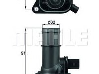 Termostat,lichid racire SKODA OCTAVIA I (1U2) (1996 - 2010) MAHLE ORIGINAL TI 16 105 piesa NOUA