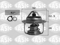 Termostat,lichid racire SUZUKI BALENO hatchback (EG), SUZUKI ESTEEM (EG), SUZUKI ESTEEM combi (EG) - SASIC 3306062