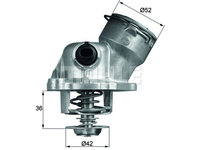 Termostat,lichid racire (TM29100D MAH) MERCEDES-BENZ