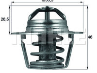 Termostat,lichid racire (TX9189D MAH) RENAULT