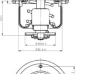 Termostat sistem racire (80?C) DAIHATSU CHARADE VIII, COPEN, CUORE VII, EXTOL, MATERIA, SIRION, TERIOS, YRV, SUBARU JUSTY IV, TOYOTA AYGO, YARIS 1.0-1.5H 04.99-