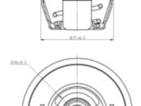 Termostat sistem racire (92?C) FORD ESCORT V, ESCORT V EXPRESS, ESCORT VI, FIESTA, FIESTA II, FIESTA III, FIESTA IV, FIESTA/MINIVAN, ORION III 1.0/1.1/1.3 10.77-08.03