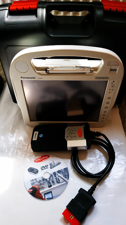 Tester Auto Delphi2 + Tableta Militara P