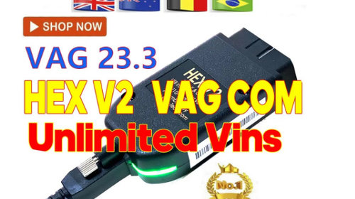 Tester Diagnoza Auto VCDS VAG COM 23.3 HEX CA