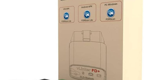 Tester diagnoza ForScan vLinker FD+ bluetooth Android IOs Mazda Ford
