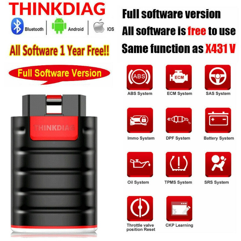 Tester Launch Thinkdiag 4.0 Easydiag Sof