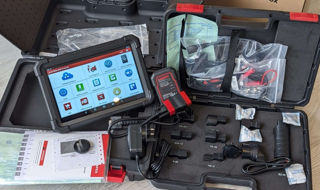 Tester Launch X431 PRO3 APEX 10.1 Inch CAN FD DoIP ECU Coding 37 Functii Speciale