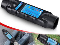 Tester Profesional pentru prize, fise si instalatii electrice remorca cu adaptoare 13/7 si 7/13 AVX-AM03225