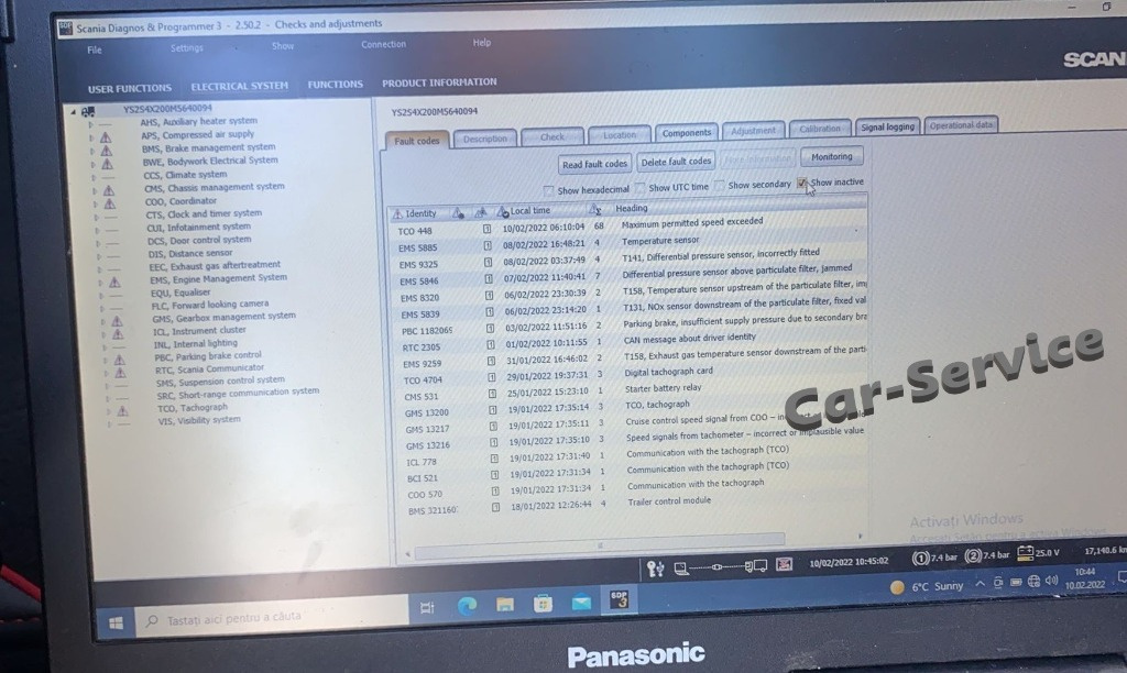 Tester Scania VCI-3 WIFI, SDP3 v2.64.2.3