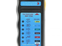 Tester Verificare Lumini Remorca Priza Mama-Tata Cu 7 Pini Breckner Germany BK92799