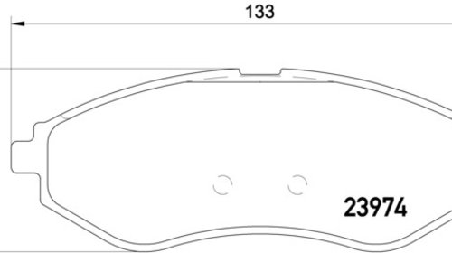 Textar set placute frana fata pt chevrolet av