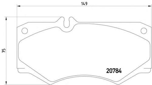 Textar set placute frana fata pt mercedes g-c