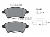 TEXTAR set placute frana,frana disc Q+