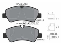 TEXTAR set placute frana,frana disc Q+