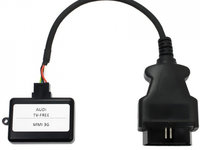 TF-MMI3G activare / deblocare pentru video in miscare Audi MMI 3G/3G+