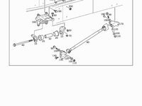 Tija timonerie schimbator viteze Mercedes Actros (poz.80) MERCEDES OE 941 280 01 55