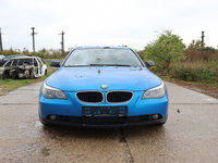 Timonerie cutie de viteza BMW Seria 5 E60/E61 [2003 - 2007] Sedan 520 d MT (163 hp) Bmw E60 520 d, negru, infoliata albastru
