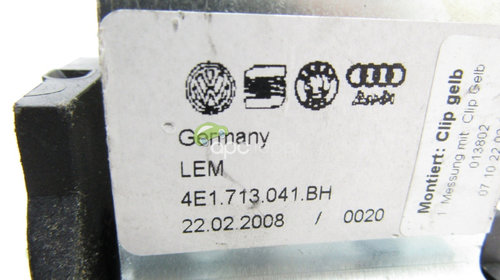 Timonerie Originala Audi A8 4E D3 - Cod: 4E1713041BH