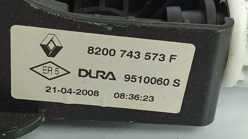 Timonerie selector viteze 6+1 trepte 8200743573F Renault Laguna 3 [2007 - 2011] 2.0 dci M9R 816