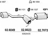 Toba esapament ALFA ROMEO 155 167 ASSO 028023