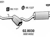 Toba esapament ALFA ROMEO 155 167 ASSO 028030