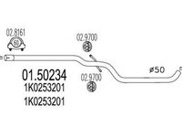 Toba esapament AUDI A3 8P1 MTS 1.50234