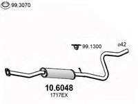 Toba esapament CITROEN C3 I FC ASSO 106048