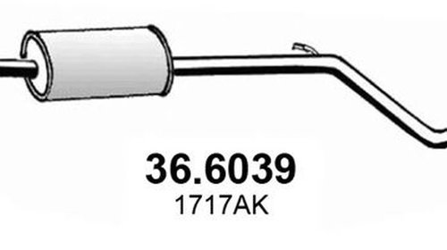 Toba esapament CITROEN C4 cupe LA ASSO 366039