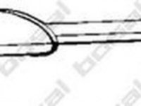 Toba esapament CITROEN SAXO S0 S1 BOSAL 289-007