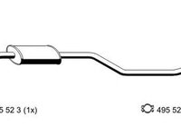 Toba esapament CITROEN ZX N2 ERNST 501002