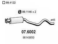 Toba esapament DAEWOO CIELO KLETN ASSO 076002