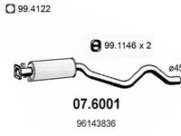 Toba esapament DAEWOO ESPERO KLEJ ASSO 076001