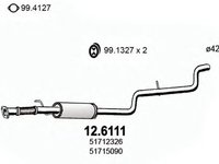 Toba esapament FIAT DOBLO Cargo 223 ASSO 126111