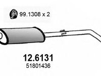 Toba esapament FIAT GRANDE PUNTO 199 ASSO 126131