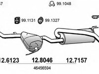 Toba esapament FIAT MAREA 185 ASSO 126123