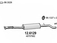 Toba esapament FIAT PUNTO 188 ASSO 126129